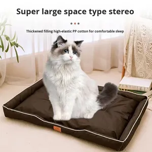 Moderne Solide Hundehüttenmatte Groß, Reißfest, Sommerkühl, Rutschfest, Wasserdicht – Dropshipping für Haustiere - Product Image 5