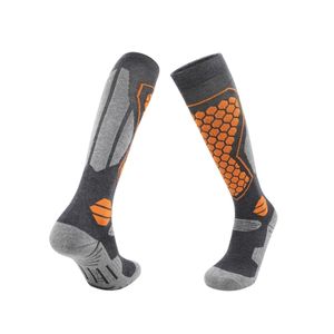 Chaussettes <span class=keywords><strong>de</strong></span> <span class=keywords><strong>ski</strong></span> professionnelles automne-hiver, épaisses, longues, chaudes, <span class=keywords><strong>pour</strong></span> hommes, femmes et jeunes, logo sur le devant - Product Image 4