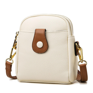 กระเป๋าสะพายข้างแนวมินิมอลแนวตั้ง กระเป๋าสะพายข้างกลางแจ้งกันน้ำ กระเป๋าใบเล็กที่มีเสน่ห์สำหรับงานปาร์ตี้ของผู้หญิง - Product Image 1