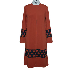 All'ingrosso elegante stile arabo <span class=keywords><strong>turchia</strong></span> manica lunga <span class=keywords><strong>abbigliamento</strong></span> musulmano da donna medio-est asiatico Set in due pezzi - Product Image 5