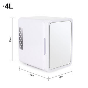 Mini Refrigerador Térmico Moderno de 4L de Doble Uso para Hogar y Auto - Enfriador Portátil de Productos de Belleza Frío/Calor con Refrigeración por Semiconductor - Product Image 2