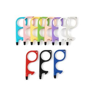 Multi Function Contactless <b>Safety</b> Tool Hand Free Stylus Key Tool No Touch <b>Keychain</b> Door Opener Self Defense <b>Keychain</b> - Product Image 1
