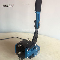 Recién llegado de fábrica Freno de mano Usb Connect Sim Racing Hall Sensor Freno de mano con placa para adultos Juego de carreras