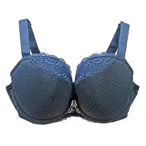 Bán Buôn Ren Sexy Bra 32-36GHIJKLMNO Cup Mỏng Áo Ngực Với Vòng Thép Cộng Với Kích Thước Womens Đồ Lót Với Vòng Thép