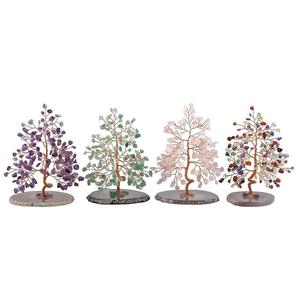 <b>Crystal</b> <b>Tree</b> Of Life Amethyst Money <b>Tree</b> Ornament Natural <b>Crystal</b> Desk Decoration Home Office Gift Collection - Product Image 1