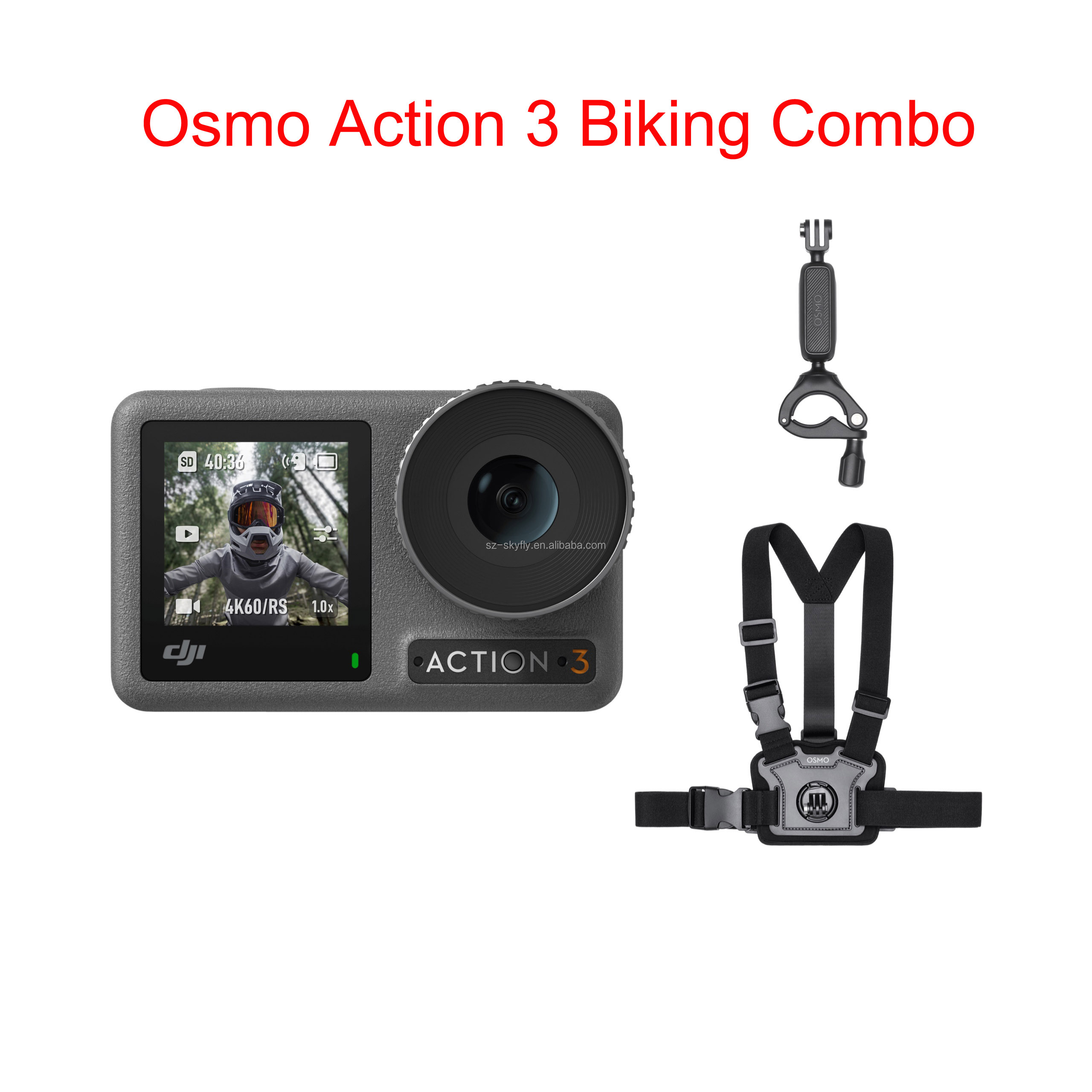 DJI Osmo Action 3 Dual Screen 4K Camera with Waterproof FOV