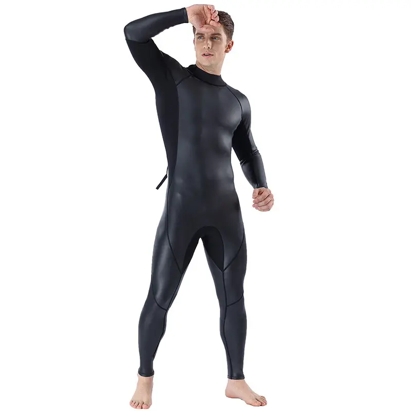 Baju selam seluruh tubuh pria, disesuaikan 3mm 4mm 5mm Wetsuit Yamamoto Neoprene pakaian selam seluruh tubuh surfing snorkeling Triathlon