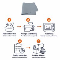 Vente en gros usine – Tissu enduit Hypalon marque Fanyang pour passerelle de train EMU, diaphragme ignifuge, résistant aux UV et imperméable