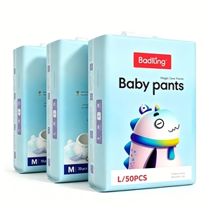 Pañales para Bebé OEM y ODM al por Mayor para el Mercado de Pakistán, Pañales Súper Absorbentes Tipo Pantalón, Fábrica 209, Pañales para Niños - Product Image 1