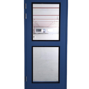 Puertas Dobles Automáticas Herméticas de Acero Inoxidable para Quirófanos, Diseño Moderno para Interiores de Hospitales - Product Image 2