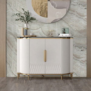 HJ-estructura de acero inoxidable para muebles, aparadores modernos de lujo, armarios de Buffet, <span class=keywords><strong>consola</strong></span> de <span class=keywords><strong>comedor</strong></span> para restaurante - Product Image 3