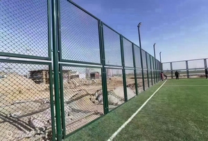 Red de Cercado para Campos de Fútbol, Red Superior para Campos de Fútbol de Césped <span class=keywords><strong>Artificial</strong></span>, Verde/Blanco/Negro, Cortada a Medida - Product Image 5
