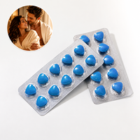 Pilules de soutien immunitaire, pilules bleues pour hommes, complément de Power Horny Goat Weed, pilules de santé pour adultes, comprimés personnalisés 100 mg et 500 mg