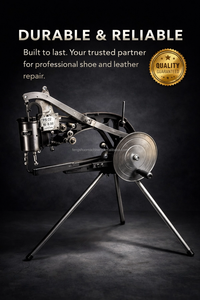 Nouvelle <span class=keywords><strong>machine</strong></span> à coudre industrielle FS pour chaussures de sport, à tête inclinée, à un seul point, à lit cylindrique, avec moteur électrique manuel pour la réparation de chaussures - Product Image 6