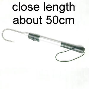 <span class=keywords><strong>Gaffe</strong></span> de pêche en mer <span class=keywords><strong>télescopique</strong></span> en aluminium, crochet en acier inoxydable, manche en alliage d'aluminium - Product Image 3