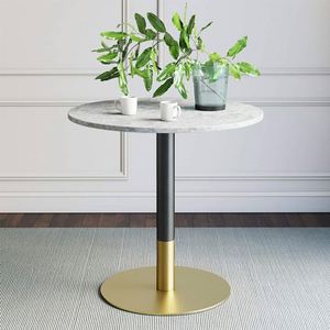 WEKIS Base de Mesa Redonda de Metal Negro Industrial para Mesa de Comedor o Café, Base de Pedestal para Muebles Tradicionales - Product Image 2
