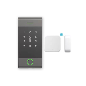 Porta Access Control System Impressão digital Senha 125Khz 13.56MHz TTLock Wifi 2.4G Leitores de Cartão Rfid Access Controller - Product Image 1