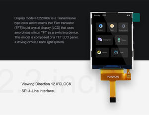 โมดูลจอแสดงผล LCD TFT ขนาด 2.2 นิ้ว ความละเอียด 240*320 รุ่น Polcd 2.2 นิ้ว ใช้ชิป ST7789V พร้อมอินเทอร์เฟซ SPI แบบ 10 พิน - Product Image 2
