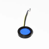Plaque atomisatrice piézoélectrique en maille microporeuse SWT 25 mm 1,7 MHz avec joint d'étanchéité et fils pré-soudés, pièce de rechange pour transducteur à ultrasons