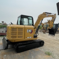 Mini pelle d'occasion Caterpillar 305.5E2 Mini pelleteuse d'occasion Mini petite pelleteuse CAT 305.5 305.5E 305.52E2 312 315 Original Japon