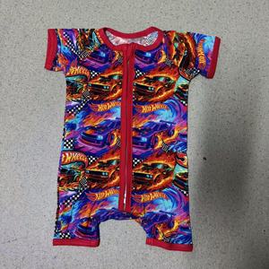 Pyjama bébé en bambou biologique avec fermeture éclair, barboteuse personnalisée, combinaison pour nouveau-né, vêtements de nuit pour bébé, grenouillère pour nourrisson - Product Image 4