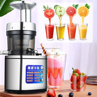 1000W Zware Motor Langzaam Kauwen Koude Pers Groenten Komkommer Commerciële Slow Juicer Machine Voor Sap Bars Restaurants
