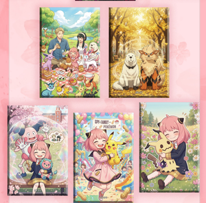 การ์ดสะสมอนิเมะโปเกมอน YQ Wholesale คุณภาพสูง พิมพ์สีสันสดใส คอลเลคชั่นพิเศษ ซีลปิดผนึกอย่างดี การ์ดแฟนอาร์ต - Product Image 5