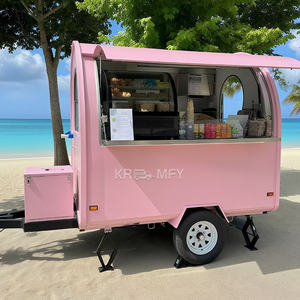 Chariot de vente ambulante de style nouveau 2025 pour sushis, desserts, nourriture mobile, camion de crème glacée - Product Image 1