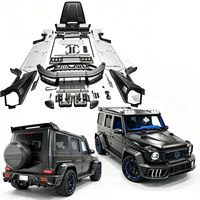 Kit carrosserie en fibre de carbone sèche style MSY pour Mercedes Benz G63 AMG W464 W465 2025 – Kit complet large pour modification extérieure automobile
