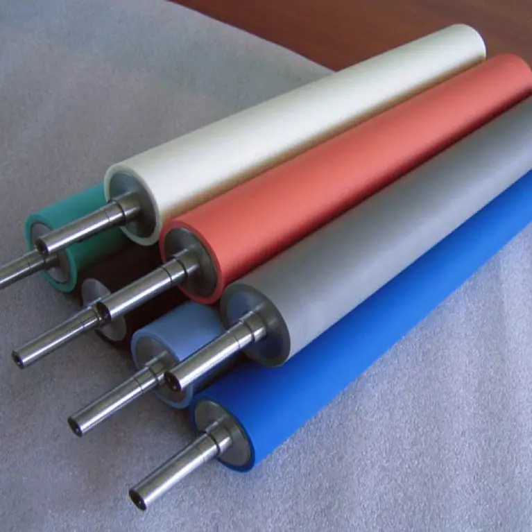 High Quality Wear-Resisting PU Polyurethane Rubber Roller For Printing Machine