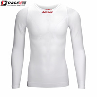 Kompression sport Langarm Thermische Basis schichten Schnellt rocknend Atmungsaktiv Schweiß absorbieren Motorrad Motorrad Basis schicht Männer