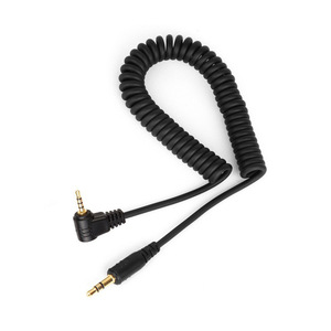 Cable disparador de cámara de 2,5mm a L1, Cable de Control remoto, disparador de Flash Speedlight, cable de alambre en espiral con resorte de conexión - Product Image 1