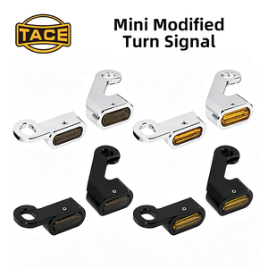Mini Luces LED de Señal de Giro y Freno para Motocicleta Harley Fat Boy Dyna Road King Touring Softail Sportster 883, Indicador Modificado - Product Image 6