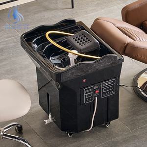 Moderner Friseursalon verwendet tragbare <span class=keywords><strong>Shampoo</strong></span> Waschbecken Waschbecken <span class=keywords><strong>Shampoo</strong></span> Schüssel mit Wassertank - Product Image 3