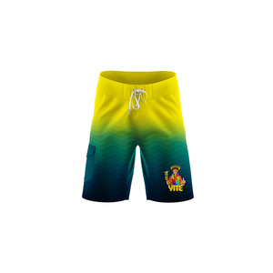 Pantaloncini da Spiaggia Personalizzati 100% Poliestere, Maglie Sportive con Logo Personalizzato, Asciugatura Rapida, Shorts da Surf e Nuoto - Product Image 2
