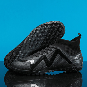 Chaussures de football pour homme à prix d'usine, imperméables, respirantes, avec tige en PU, haute tige, crampons de football, modèle Future - Product Image 6