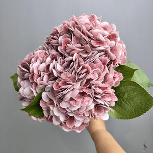 Hortensias Artificiales de Alta Calidad con Tacto de Seda <span class=keywords><strong>para</strong></span> Decoración del Hogar, Salón de Bodas, 196 Piezas de Hortensias de Película <span class=keywords><strong>para</strong></span> Boda - Product Image 3