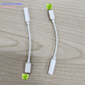 Câble audio blanc 3,5 mm <span class=keywords><strong>Adaptateur</strong></span> <span class=keywords><strong>jack</strong></span> audio 3,5 mm pour <span class=keywords><strong>iPhone</strong></span> X <span class=keywords><strong>XR</strong></span> XS MAX 11 12 13 14 Pro - Product Image 4