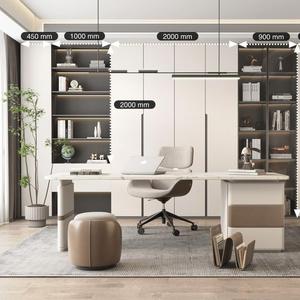 木制图书馆书柜和带门的书架，可转换，可折叠和冷却功能 - Product Image 1