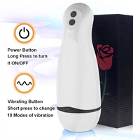 Masturbador Masculino TMM de 10 Velocidades con Control Inalámbrico por Aplicación, Sujeción Dinámica Automática, Juguete Sexual para Hombres