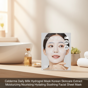 Celderma Daily Milk Hydrogel <b>Nursing</b> <b>Pad</b> 100mL Korean Skincare Extract Moisturizing Nourishing Hydrating Soothing 1 Sheet - Product Image 3