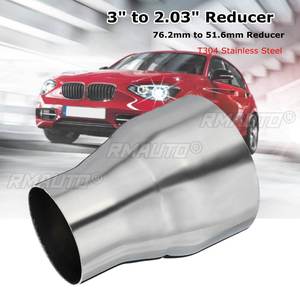 ท่อเชื่อมต่อขนาด 76 มม.-51 มม. สำหรับท่อไอเสียรถยนต์ ขนาด 3 นิ้ว-2 นิ้ว  อะแดปเตอร์ท่อเก็บเสียงสแตนเลส - Product Image 1