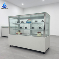 Vitrine Réfrigérée Commerciale pour Gâteaux et Pâtisseries – Armoire de Présentation pour Boulangerie, Pâtisserie, Café
