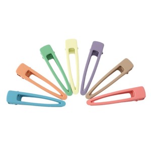 Pinza para el pelo de metal con diseño de pico de pato, acabado en pintura horneada, para uso diario femenino S0626 - Product Image 5