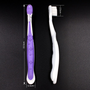 Brosse à dents pour enfants, poils doux, double couleur, brosse à dents manuelle pour enfants, design coloré JSM138 - Product Image 5