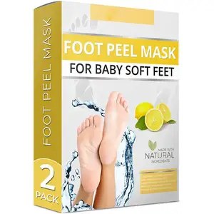 Peel 2 Pairs yükseltilmiş ve besleyici sıcak satış en iyi cilt bakımı 3D peeling ayak maskesi