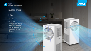 Climatiseur mobile portable 12000 BTU de haute qualité avec Wi-Fi pour la maison, refroidissement et chauffage - Product Image 4