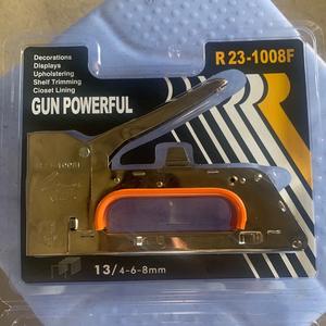 Pistola de Clavos en Forma de U de Alta Resistencia con Removedor de Grapas, Ajuste Manual, Pistola de Grapas <span class=keywords><strong>para</strong></span> Tapicería de Madera, Herramientas de Carpintería, Bricolaje en el Hogar - Product Image 4