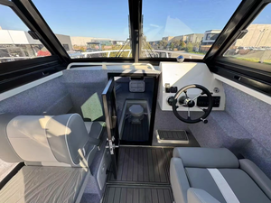 Yacht de pêche en aluminium certifié CE Sea King 7,5 m (25 pieds) avec cabine, pour la pêche en haute mer - Product Image 4