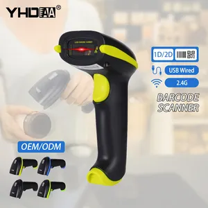 2d Barcode Scanner Barcode Lese kabel USB cmos qr Code 2d Barcode Scanner Krankenhaus Tragbare Barcode Scanner